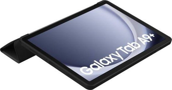 Mbulesë tablet Tech-protect Smartcase për Galaxy Tab A9+ 11", me mbështetëse, e zezë
