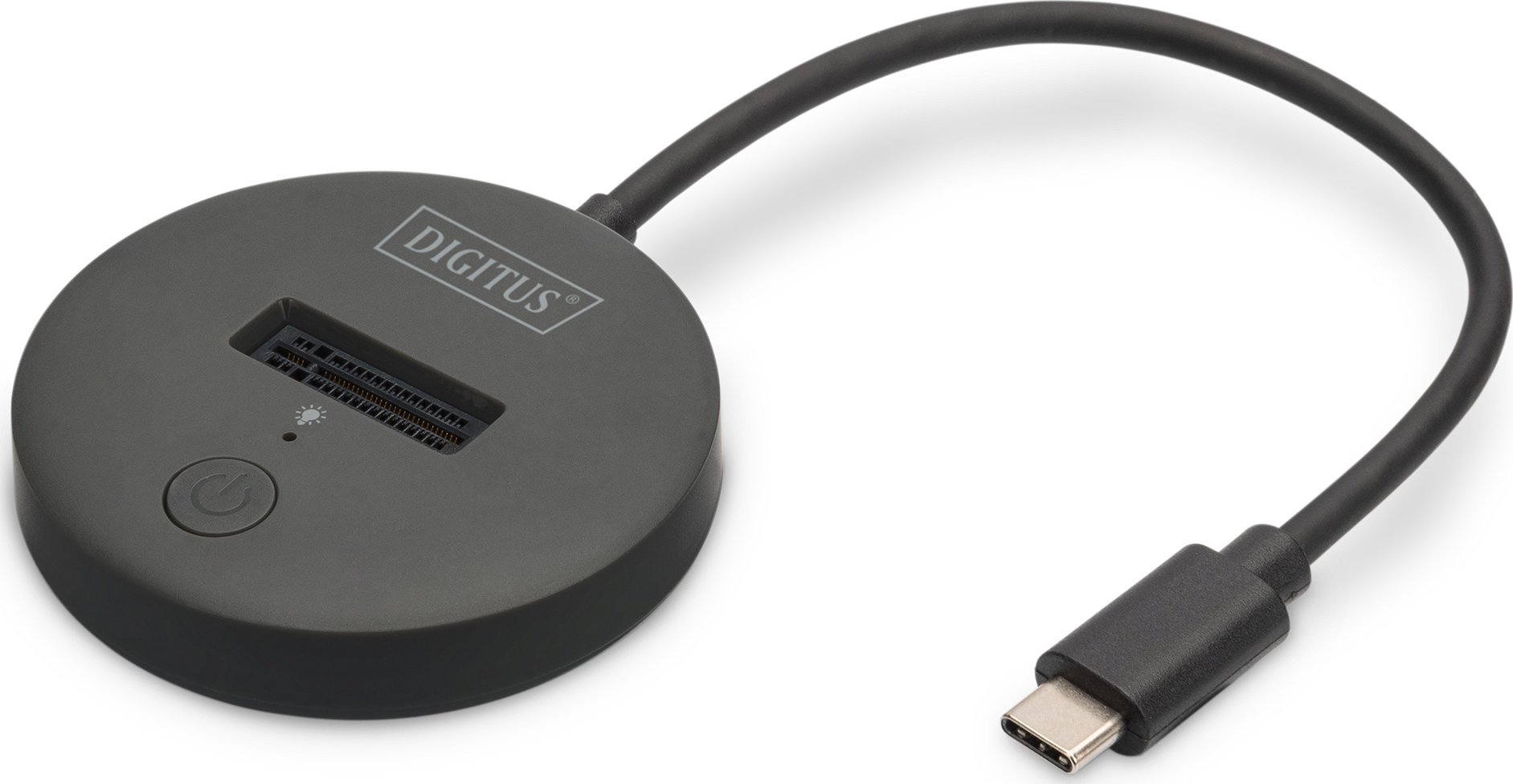 Docking stacion Digitus për SSD M.2 NVMe SATA, USB C 3.2 Gen2 10Gbps, deri 4TB, i zi
