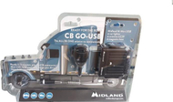 Radio CB Midland M-Mini USB GO, set me antenë LC29, bazë magnetike, e zezë