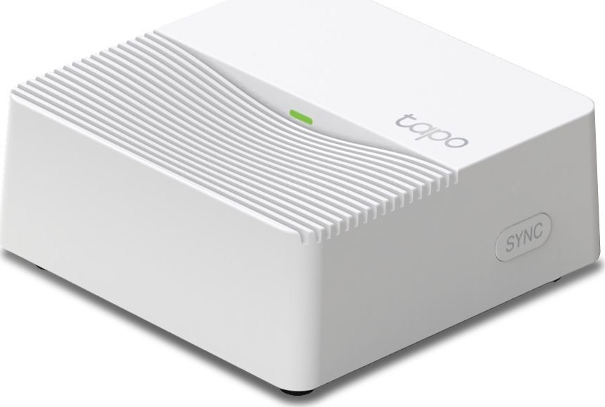 Qendër inteligjente TP-Link Tapo Smart Hub, lidhje multi pajisje, ruajtje lokale microSD, e bardhë