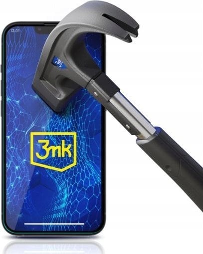 Mbrojtës ekrani 3MK HardGlass Max Lite Motorola Moto G54 Power Edition, xham i temperuar, full screen, i zi