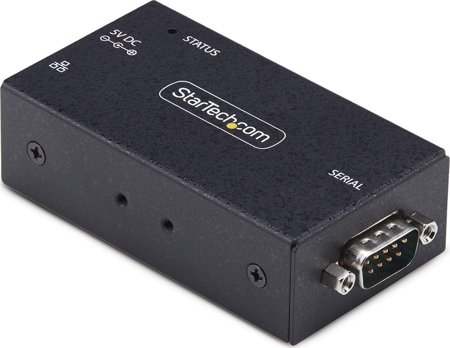 Adapter serial në Ethernet StarTech.com 1 port, RS232 DB9, RJ45 LAN, strehim metalik