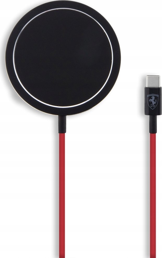 Karikues magnetik wireless Ferrari FECBMSMENK, 15W, MagSafe, i zi