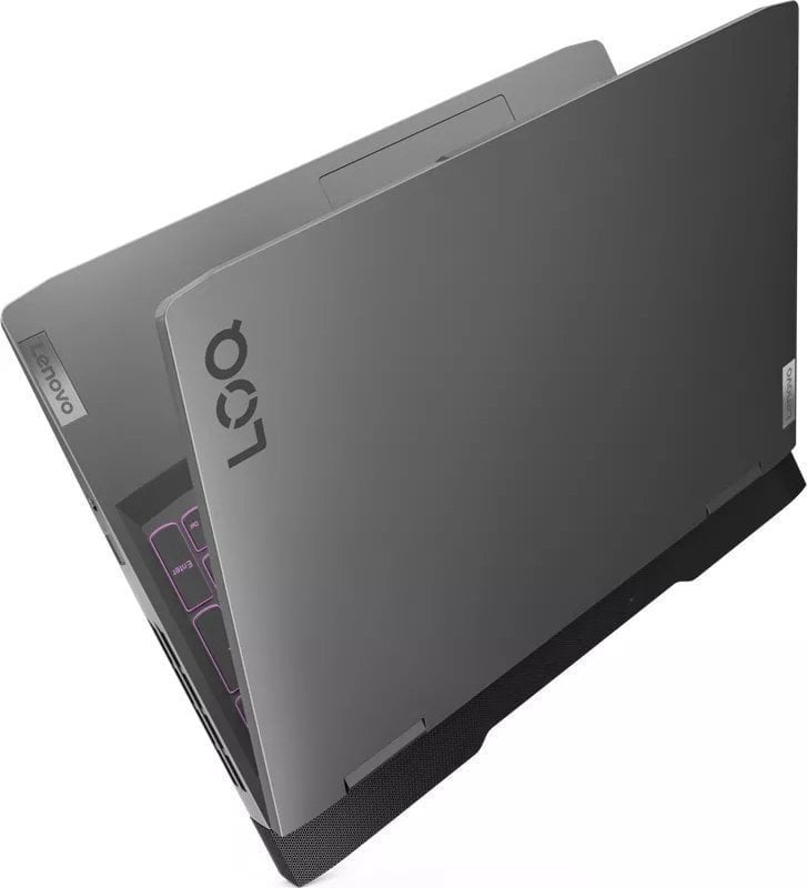 Lenovo LOQ 15APH8, 15.6" Лаптоп, AMD Ryzen 5 7640HS, 16GB RAM, 512GB SSD, NVIDIA RTX 3050, Storm Grey