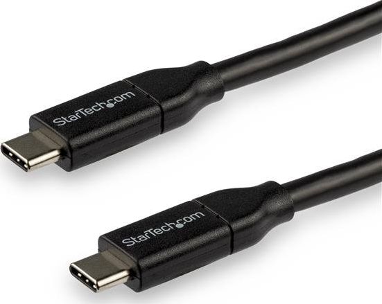 Kabllo karikimi StarTech USB C në USB C, 3m, 5A PD, e zezë