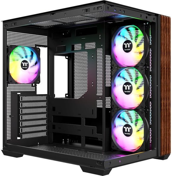 Kuti kompjuteri Thermaltake View 380 XL WS ARGB, mid tower, xham i temperuar, e zezë