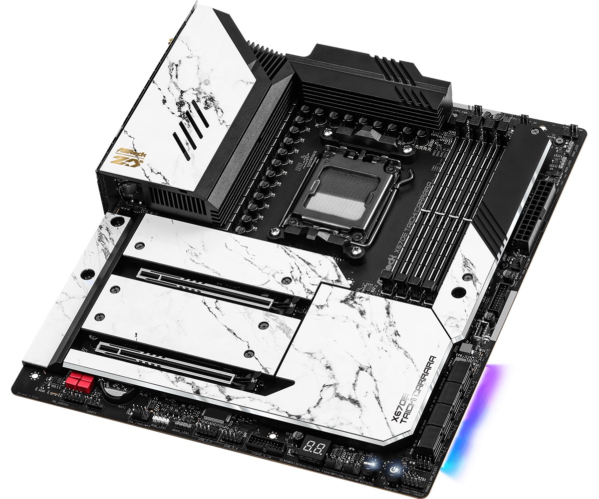 Pllakë amë Asrock X670E Taichi Carrara AMD X670 Socket AM5 Extended ATX