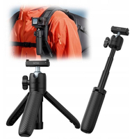 Мини статив Ulanzi MT66 Clipmate, Action Connector, црн