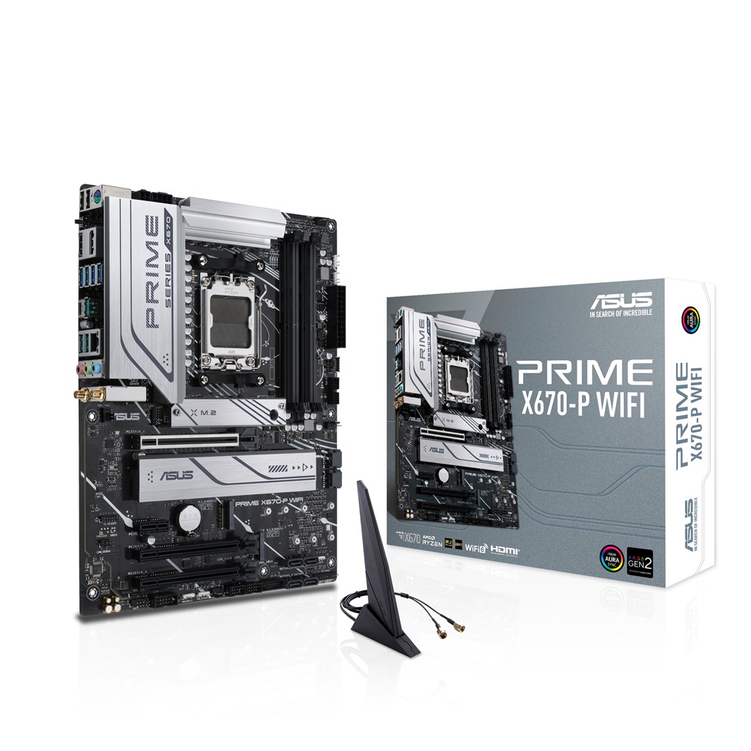 Pllakë amë ASUS PRIME X670-P WiFi AMD X670 Socket AM5 ATX