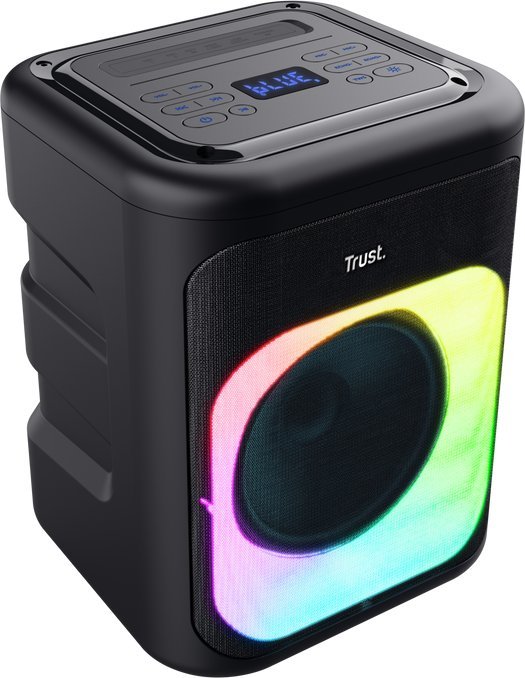 Kuti muzikore Trust Azura, 100W, Bluetooth, IPX4, e zezë