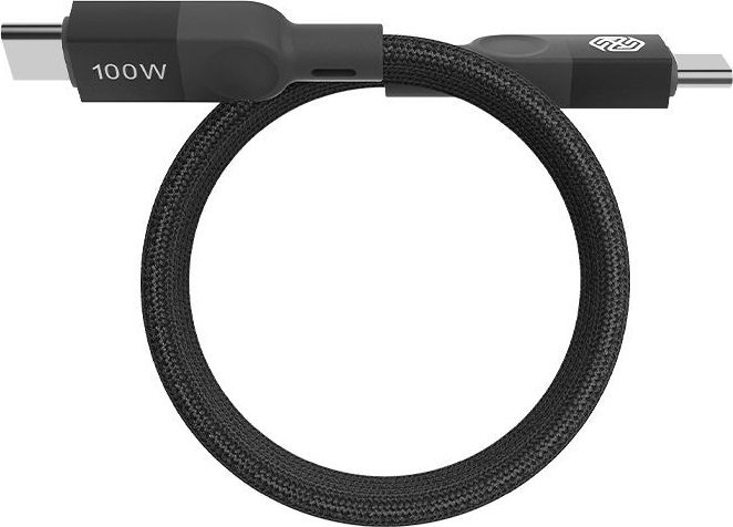 Kabull karikues Nillkin MagCharge Type C në Type C, 100W PD, i zi