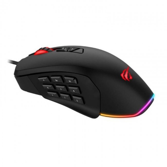Maus gaming Havit Gamenote MS900 MS760, 12000 DPI, RGB, i zi