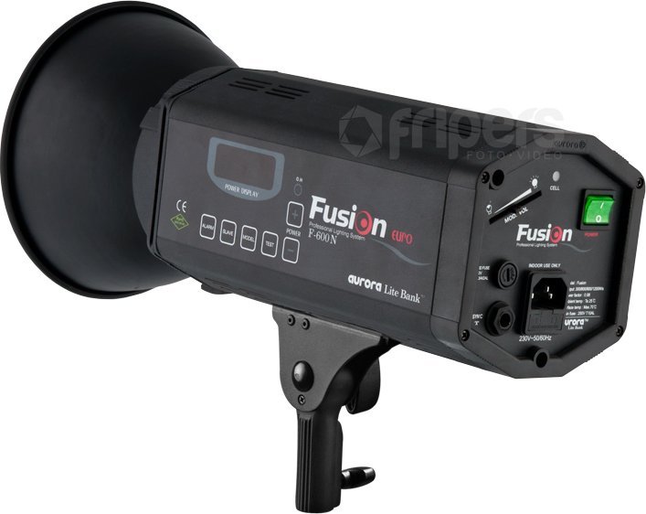 Llambë studio Aurora Fusion 600, flash profesional, 600W, e zezë