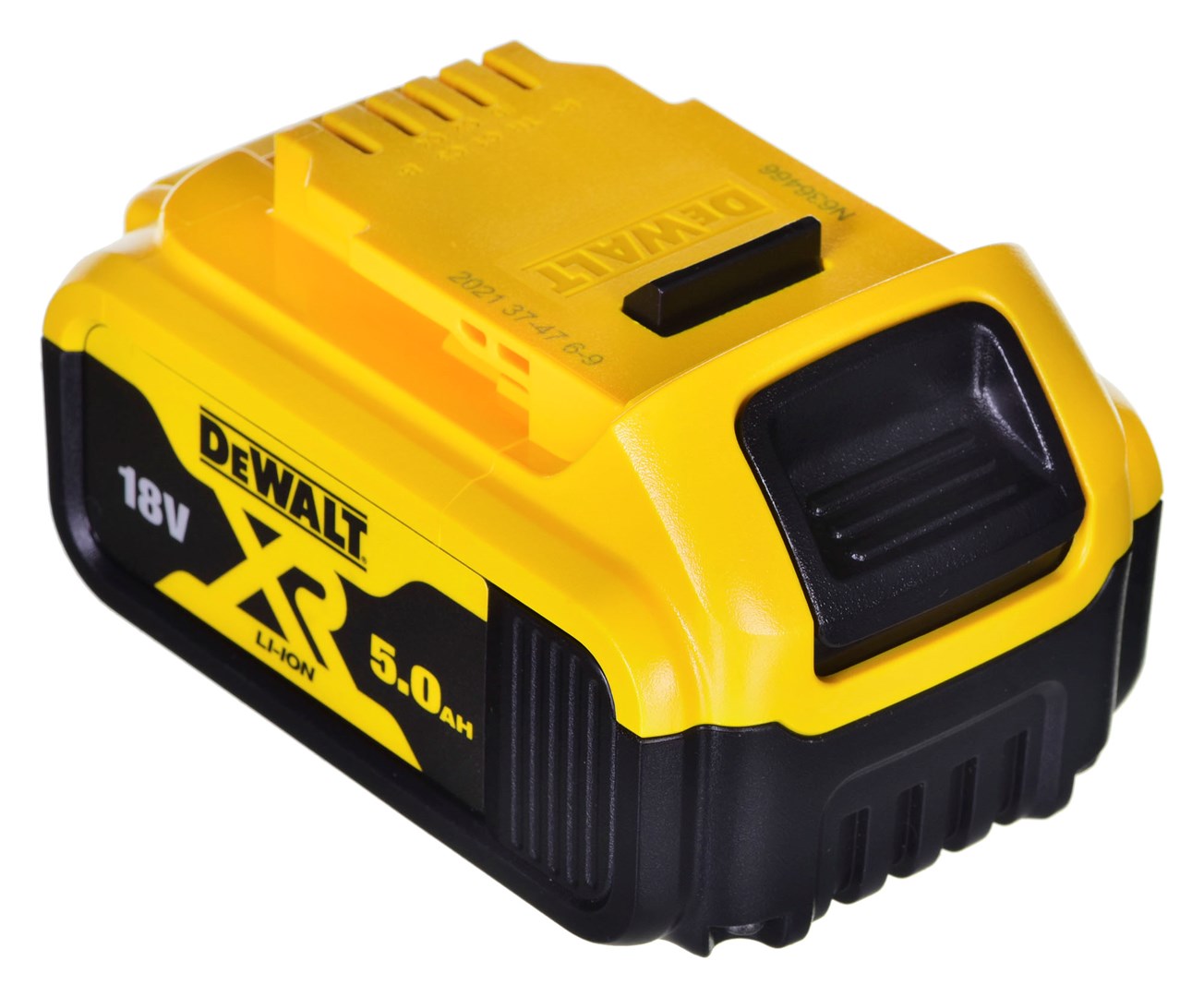Set veglash pa kabllo Dewalt DCK266P2T QW, 18V, 2x 5.0Ah, i verdhë