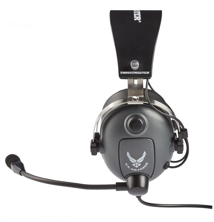 Kufje Thrustmaster T.Flight U.S. Air Force Edition, të hirta / zeza