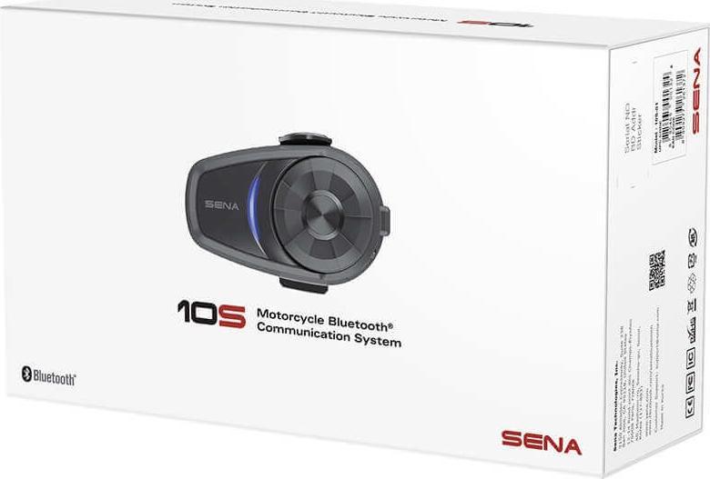 Dëgjuese Sena Motorcycle Intercom 10S Single (10S-02), e zezë