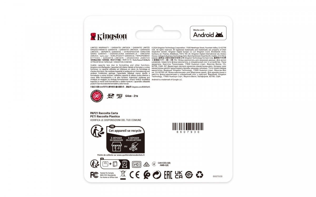Kartë memorie Kingston Canvas Select Plus 256GB SDXC, Class 10 UHS I, 150MB/s