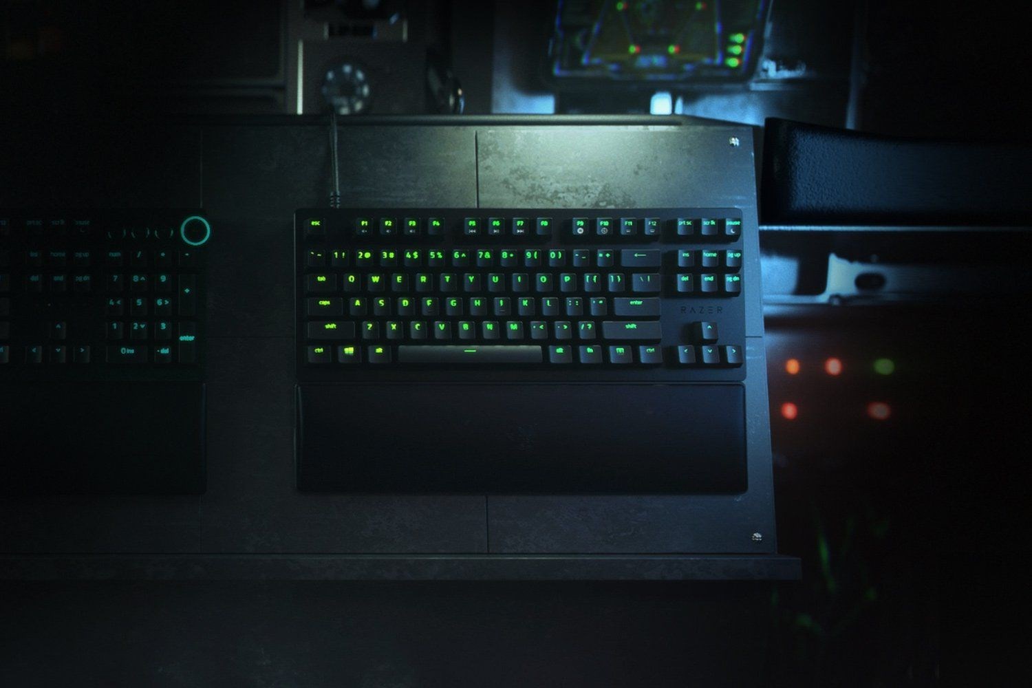Tastierë lojërash Razer Huntsman V2 TKL, Linear Optical, RGB, e zezë