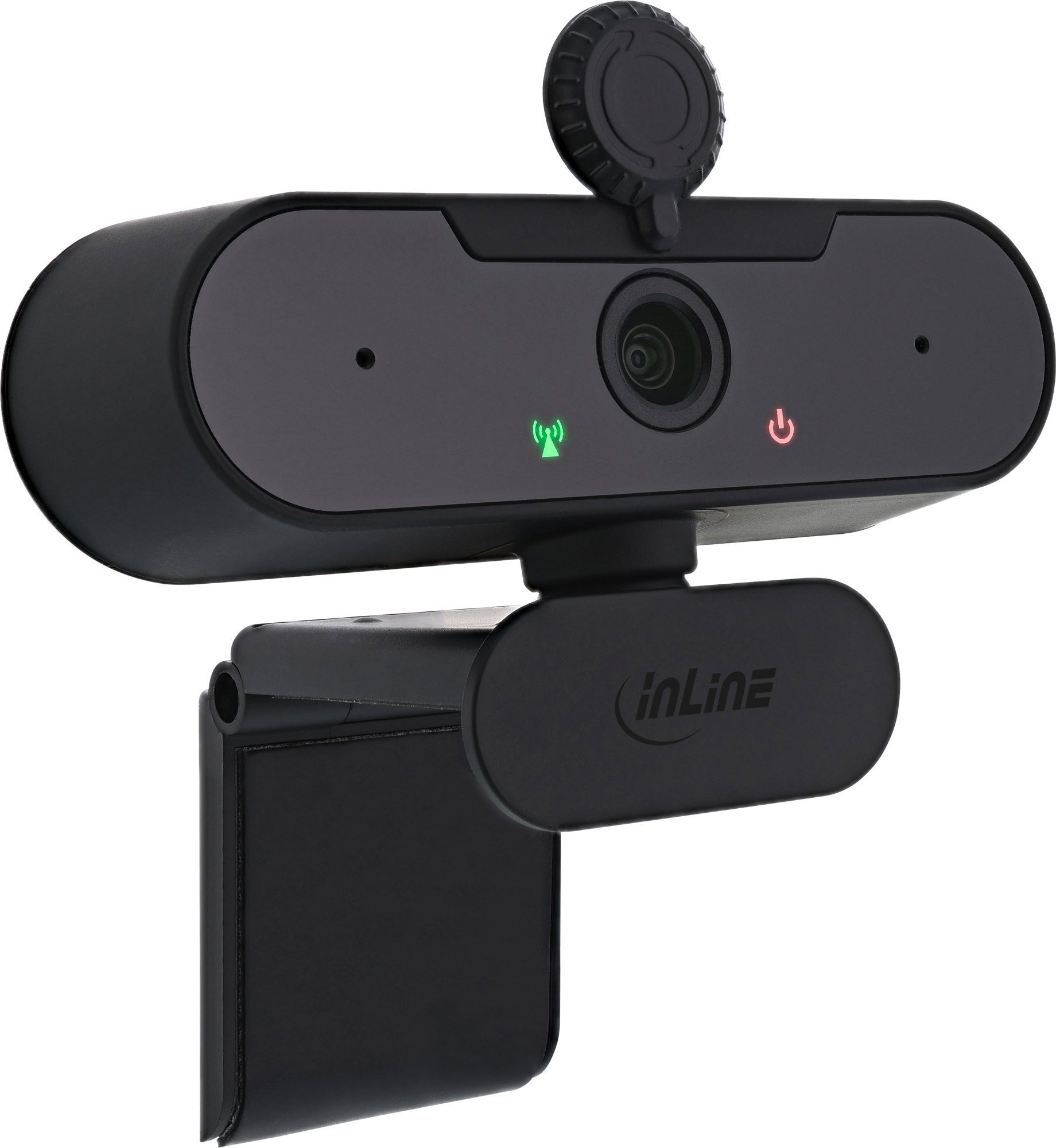 Webkamera INLINE Color, Full HD 1920 x 1080, USB C, e zezë