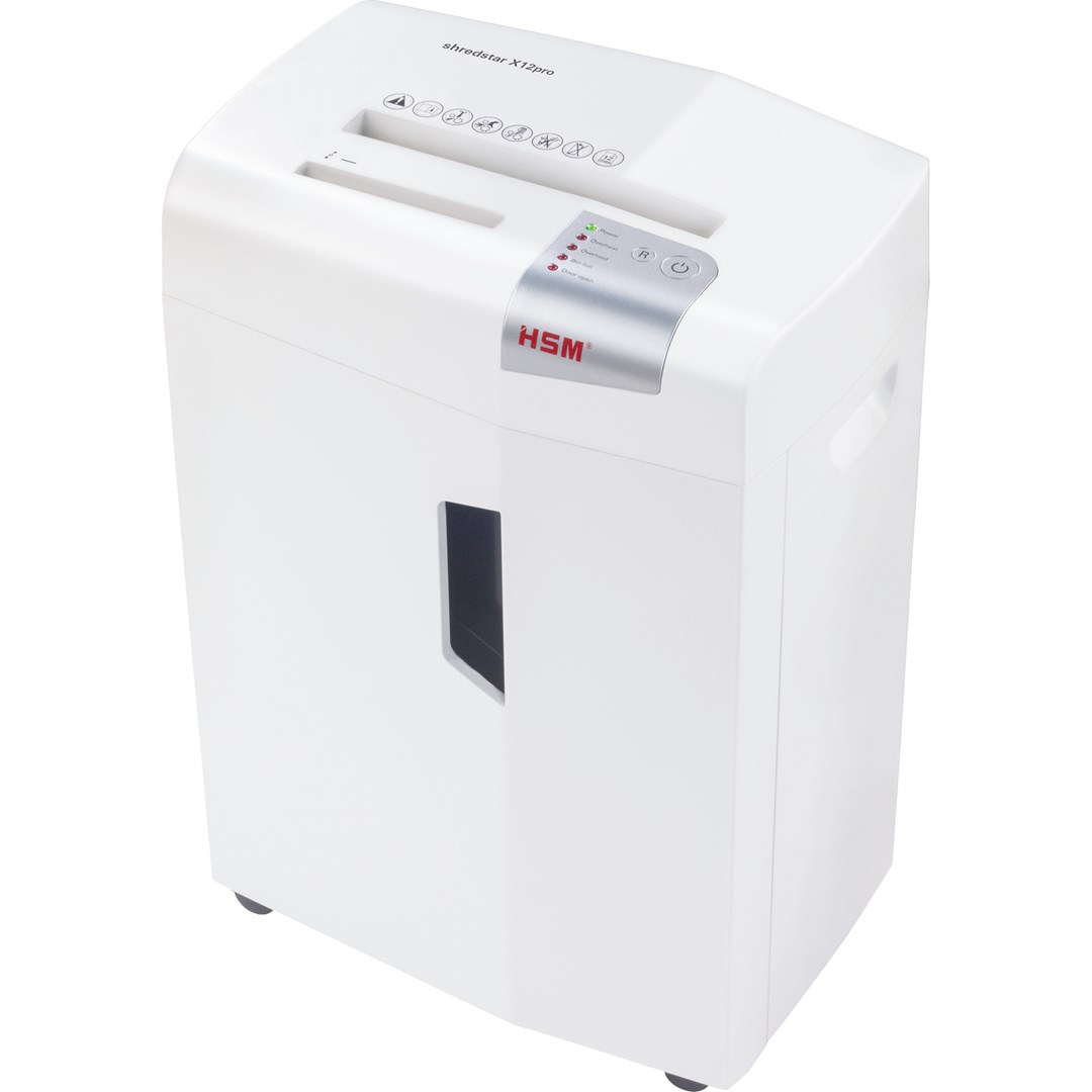 Grirëse dokumentesh HSM Shredstar X12Pro, micro cut, për CD dhe karta, gri