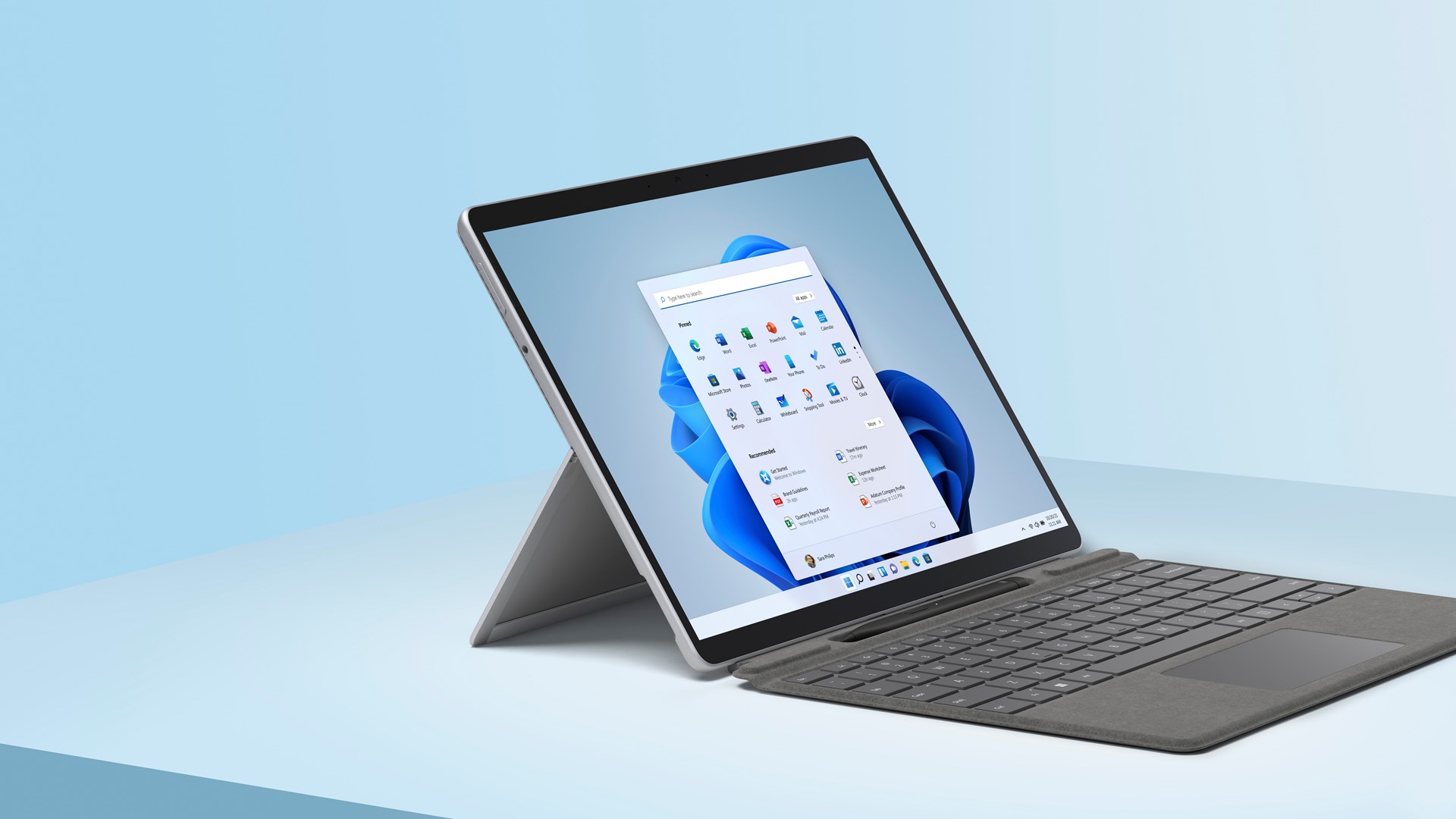 Tablet Microsoft Surface Pro 8, 13", Intel Core i7-1185G7, 16GB RAM, 512GB SSD, i argjendtë