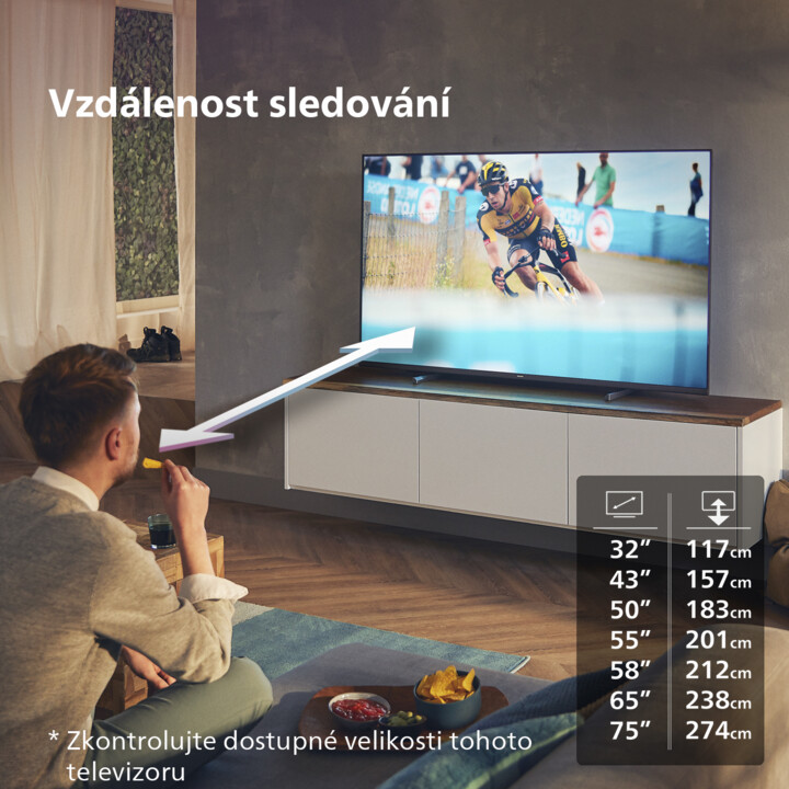 Televizor Philips 75PUS7608, 75", 4K UHD, i zi