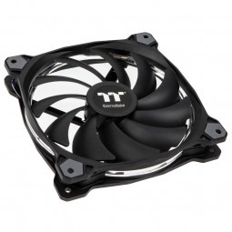 Вентилатор за компјутер Thermaltake Riing 14 RGB, сет 3 парчиња, 140 mm, со хаб, црн