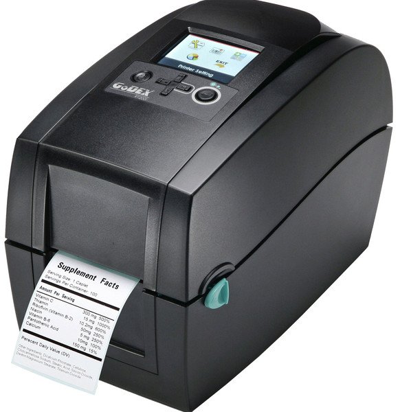 Printer etiketash Godex RT200i, 203 dpi, 177 mm/s, i zi