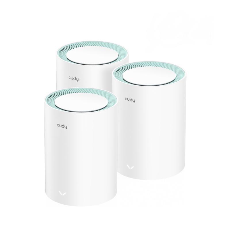Sistem Mesh Wi-Fi Cudy M1300, 3-pack, Dual Band, i bardhë