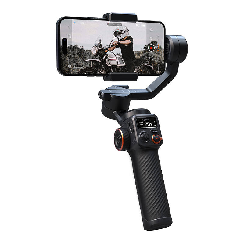 Stabilizator gimbal Hohem iSteady M6 Kit, 3 aksesh, AI Tracker, me dritë, i zi