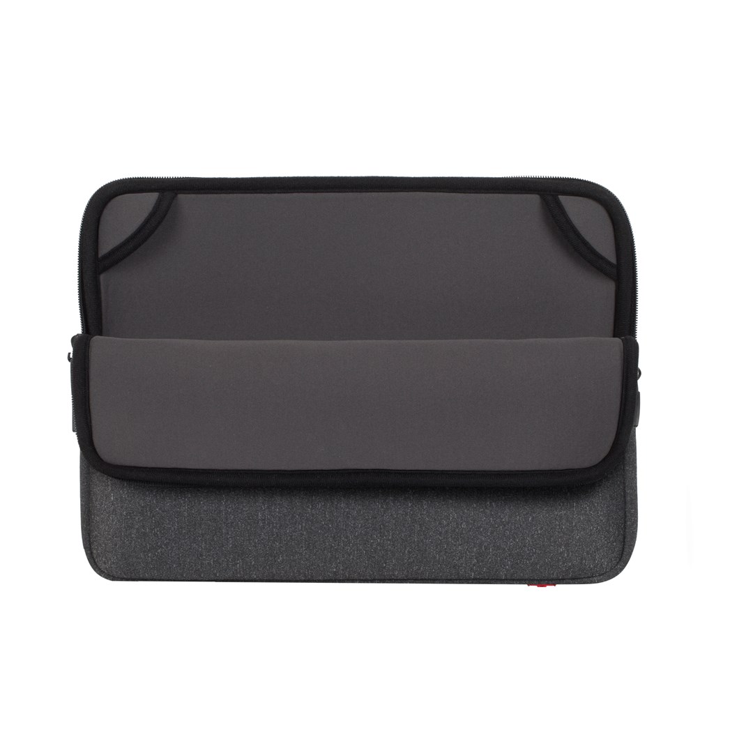Këllëf mbrojtës për laptop RivaCase, 15.6", e hirtë