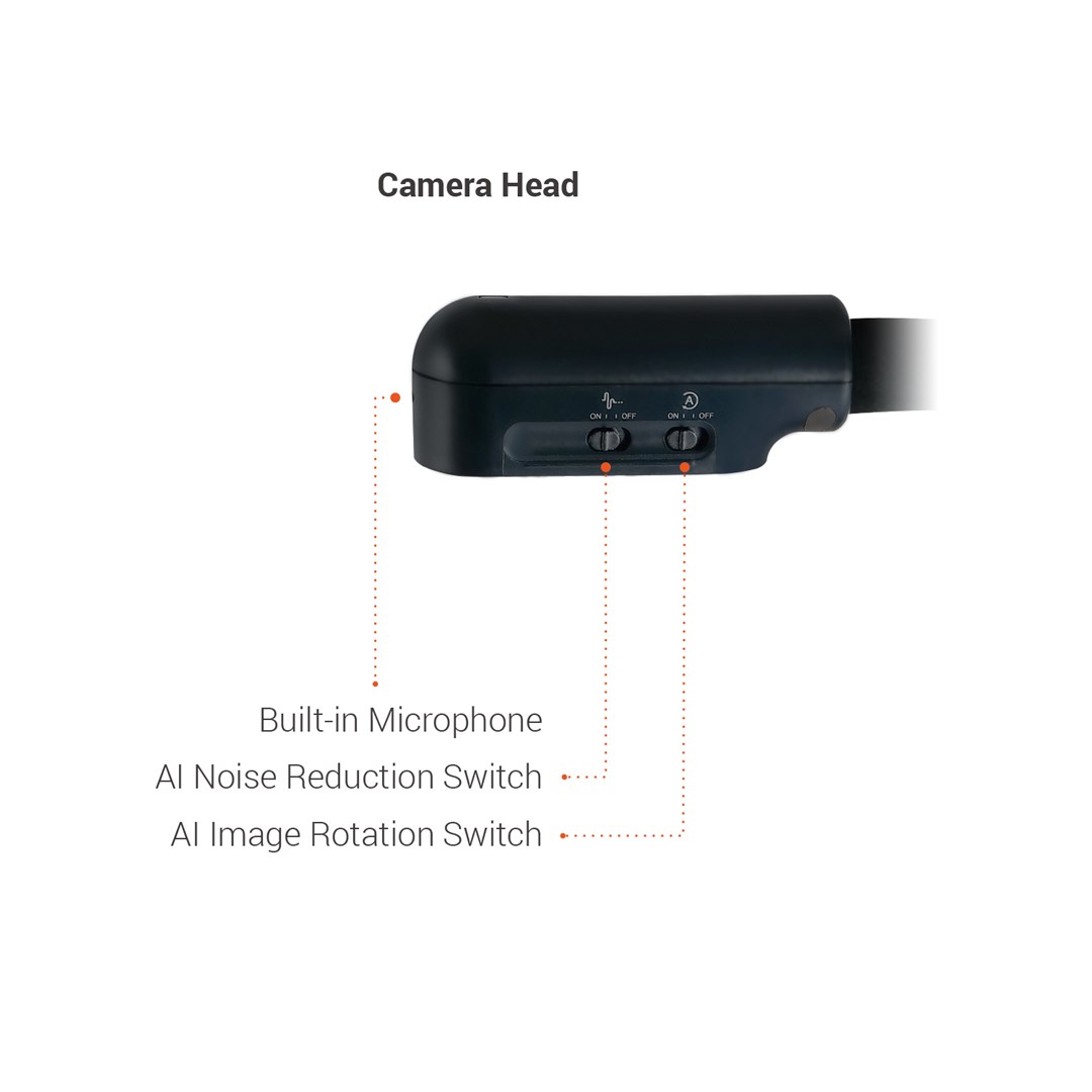Kamerë dokumentesh Digitus Visualizer U70I, 4K, 13MP, e zezë