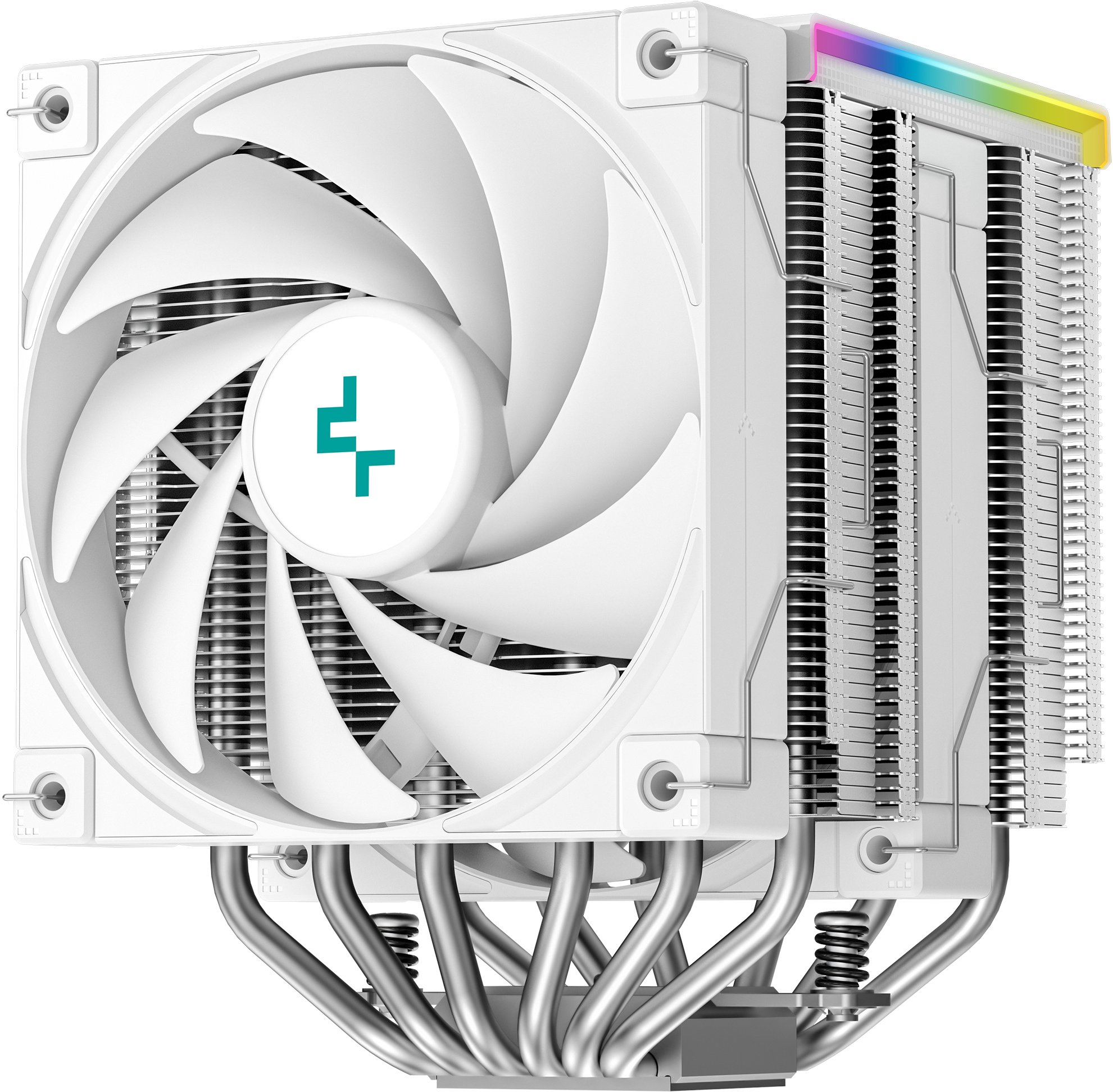 Ftohës CPU Deepcool AK620 Digital SE, dual tower, me LED, i bardhë
