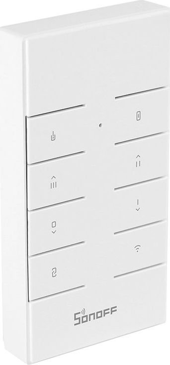 Telekomandë Sonoff RM433 me bazë muri, e bardhë