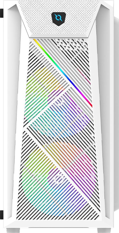 Kuti kompjuterike Aqirys BellatrixPRO MiniTower, akrilik, RGB, e bardhë
