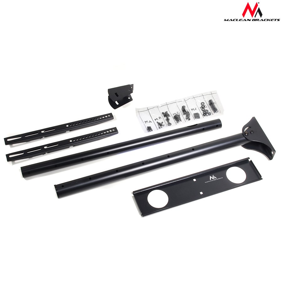 Mbajtëse muri dhe tavani Maclean MC-631/MC-541, 32-65", 50kg, e zezë