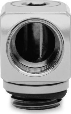 Përshtatës këndor për ftohje me ujë EK Water Blocks EK Quantum Torque Micro 90°, rrotullues, nikel