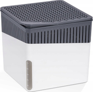 Dehumidifikues ambienti Wenko Cube 500 G, për 16 m², rezervuar 0.8 L, i bardhë