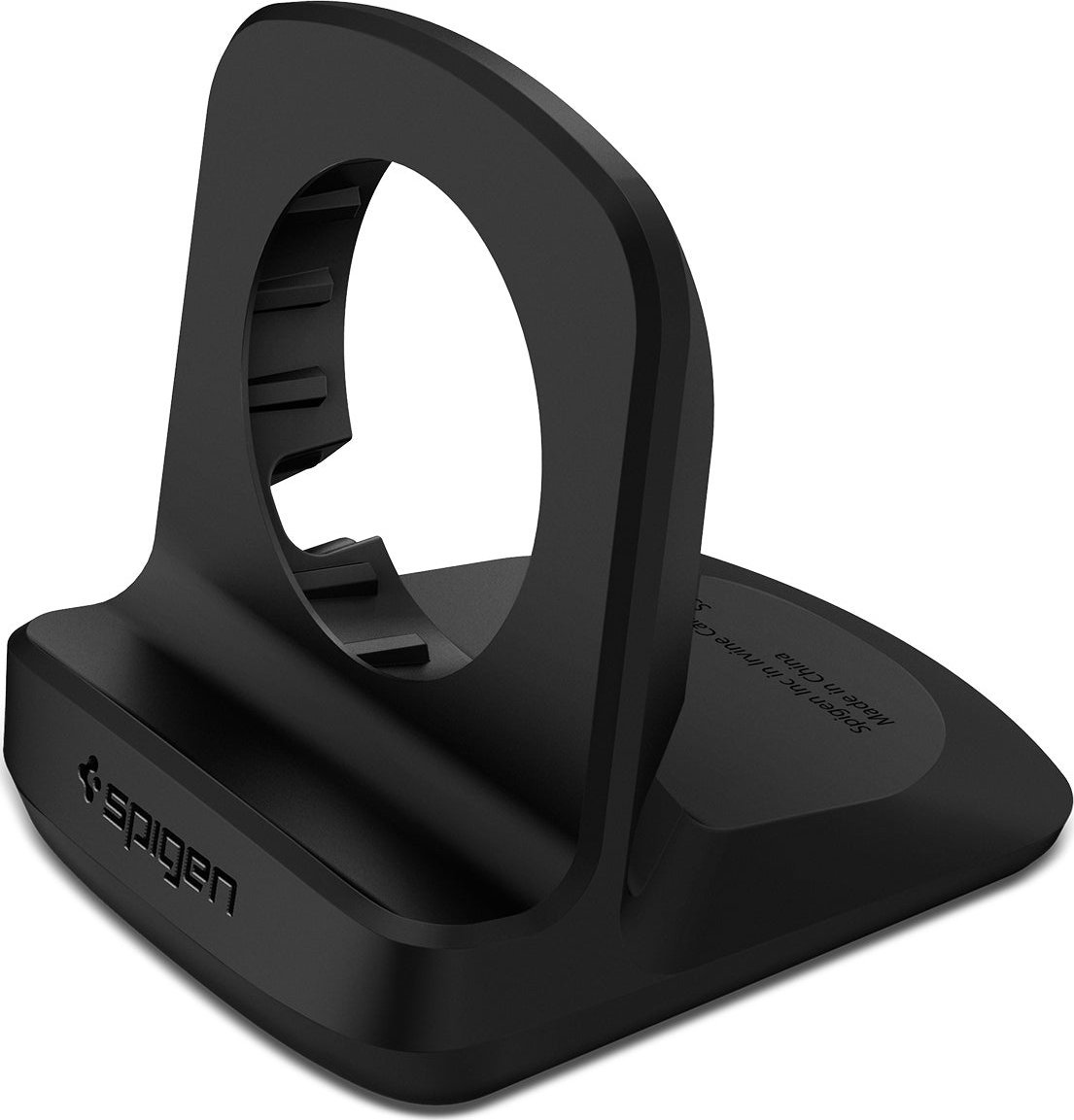 Qëndrim tavoline për orë inteligjente Spigen Night Stand S353, për Samsung Galaxy Watch 6 5 dhe Classic Pro, i zi