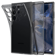 Мобилен заштитен футроло за Samsung Galaxy S23 Ultra Spigen Liquid Crystal, проѕирен