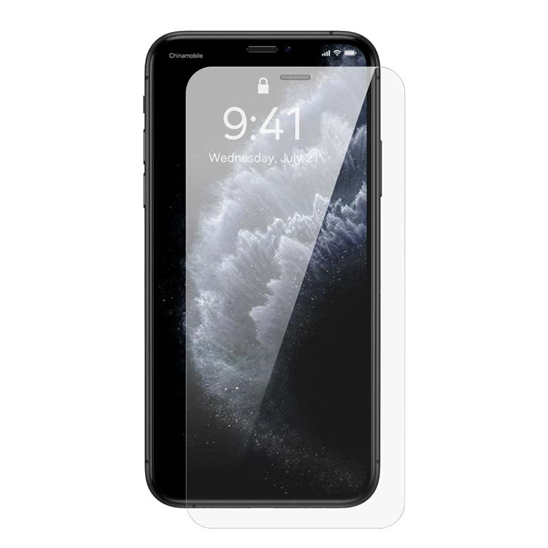 Mbrojtëse ekrani Baseus Tempered Glass, 0.3mm, 2 copë, për iPhone XS Max 11 Pro Max, transparente