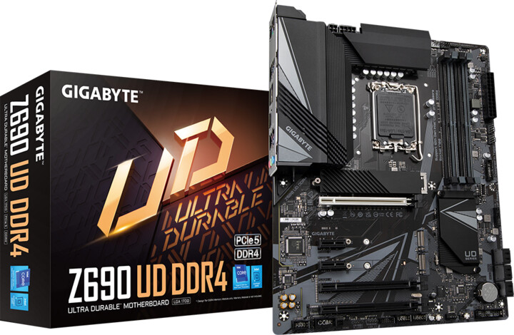 [OUTLET] Pllakë amë GIGABYTE Z690 UD DDR4 - Intel Z690	