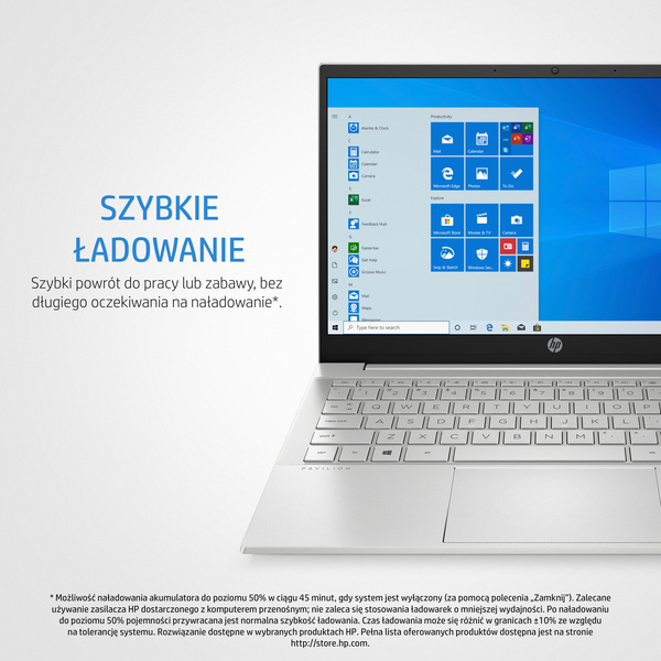 Laptop HP Pavilion 14-dv0279nw, 14", Intel Core i5, 8GB RAM, 512GB SSD, NVIDIA GeForce MX450, i argjendtë