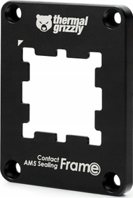Kornizë fiksuese CPU Thermal Grizzly AM5, alumini i anodizuar, për AMD Ryzen 7000, e zezë
