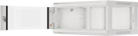 Kabinet për server Lanberg WF01-6404-10S, 19", i bardhë