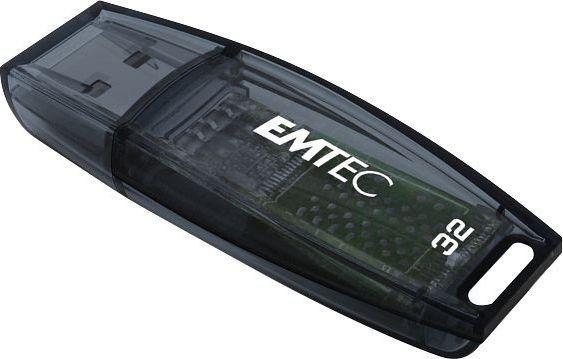 USB Emtec C410, 32GB, USB 2.0, transparent i zi