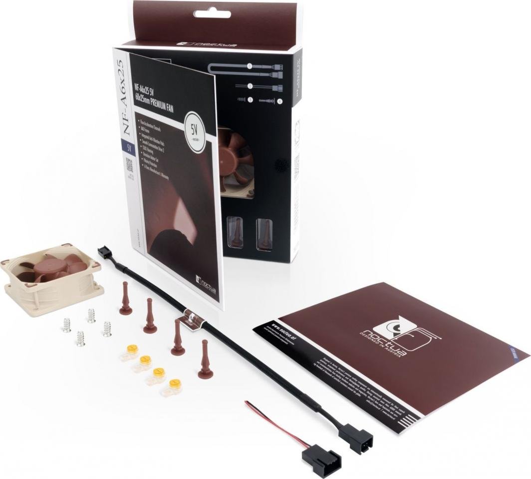 Ftohës Noctua NF-A6x25 5V, 60 mm