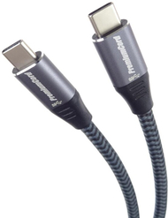 Kabllo karikimi PremiumCord USB-C, USB 3.2 gen. 1, 3A, 5Gbit/s, i gërshetuar, 1m
