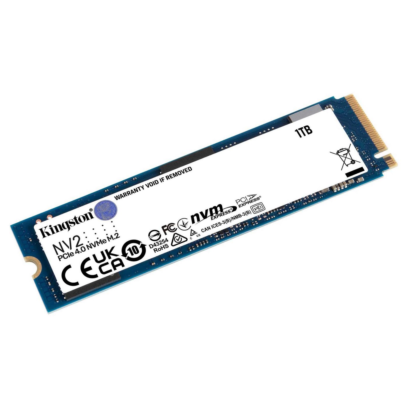 Kingston NV2 1TB  PCIe 4.0 x 4 (NVMe) M.2, SSD i mbrendshëm