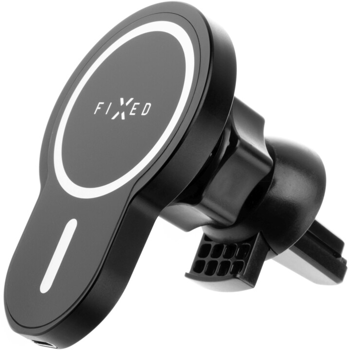 Mbajtëse FIXED Maglick, MagSafe, 15W, e zezë